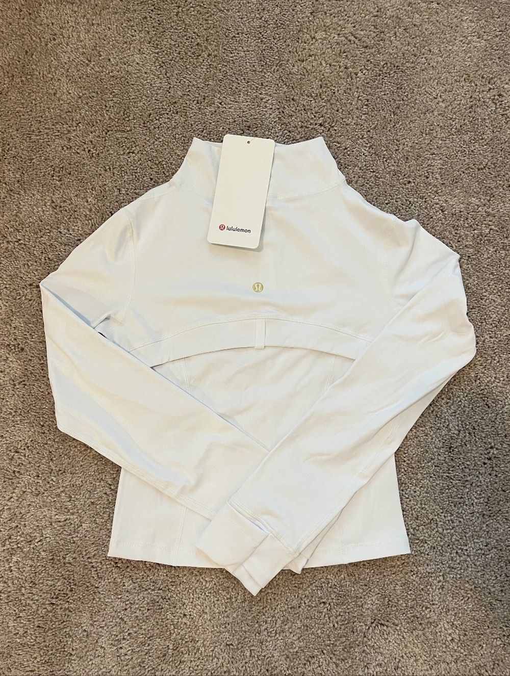 Lululemon White Define Jacket + Align Leggings Set Size 6 NWT - Picture 2 of 4